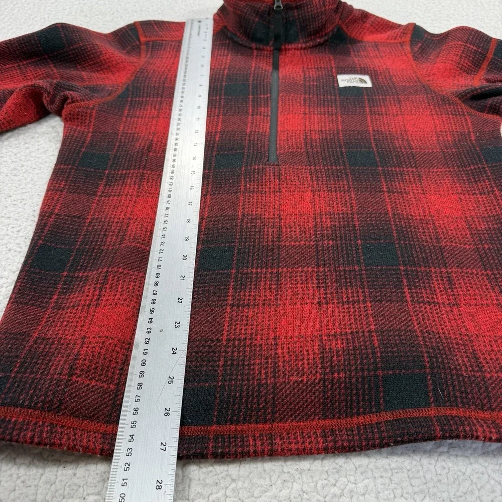 The North Face Brown Label Gordon Lyons Half Zip Men's M Plaid Gorpcore Hiking